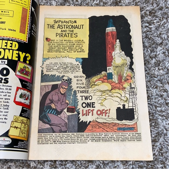 VINTAGE 1966-67 THE PHANTOM Silver Age Comic Lot Of 3ea #19-21 - Picture 4 of 11